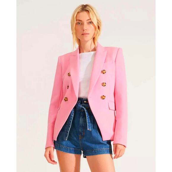 VERONICA BEARD Miller
Dickey Jacket PINK Womens
Blazer size 4 - Picture 1 of 12